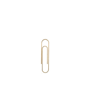 Monograph Gold and Black Paper Clips ✒︎ Monograph arany és fekete gemkapocs