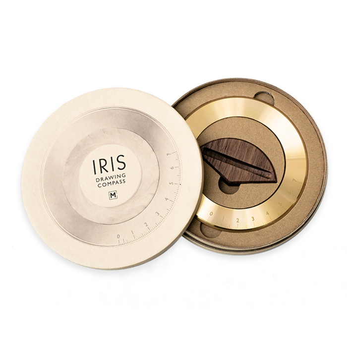 Iris, the Drawing Compass ✏︎ Iris réz körző