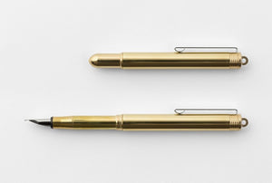 Traveler's Company Brass Fountain Pen ✒︎ Traveler's Company réz töltőtoll