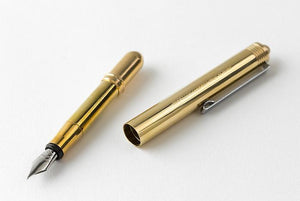 Traveler's Company Brass Fountain Pen ✒︎ Traveler's Company réz töltőtoll